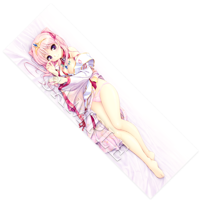 描き下ろし抱き枕「宮国朱璃の朝まで添い寝を命ずる抱き枕」